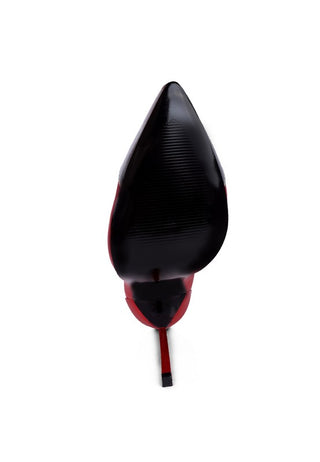 Cidra Silver Dip Stiletto Sandals - OB Fashions