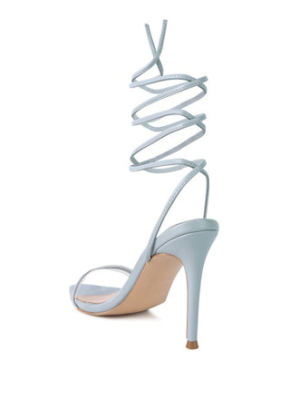 SPHYNX HIGH HEEL LACE UP SANDALS - OB Fashions