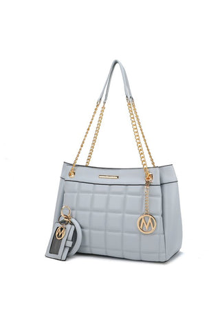 MKF Collection Mabel Quilted Shoulder Bag by Mia K - OB Fashions