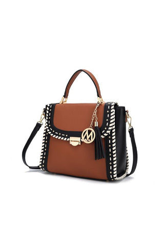 MKF Collection Flora Satchel bag by Mia K - OB Fashions