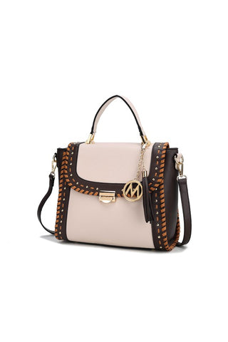 MKF Collection Flora Satchel bag by Mia K - OB Fashions