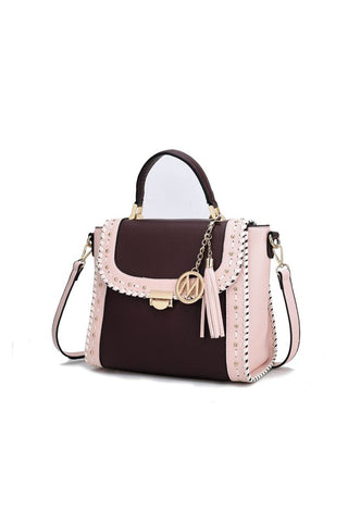 MKF Collection Flora Satchel bag by Mia K - OB Fashions