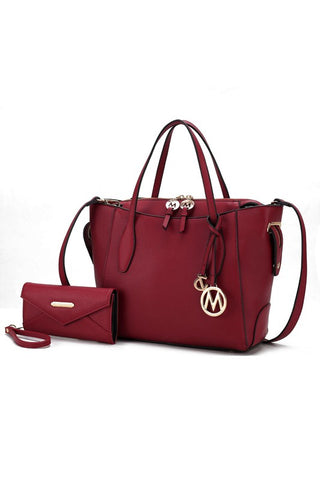 MKF Collection BrunaTote Bag with Wallet by Mia K - OB Fashions