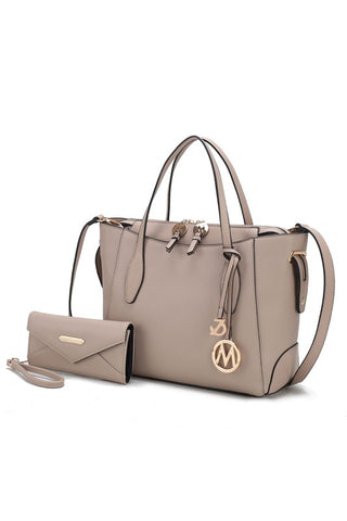 MKF Collection BrunaTote Bag with Wallet by Mia K - OB Fashions