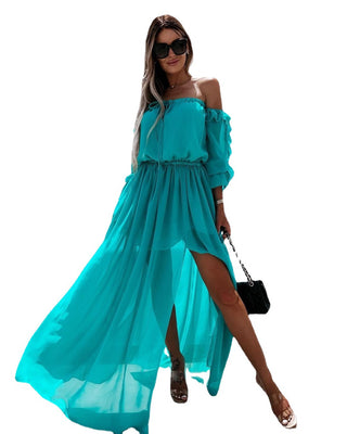 Summer New Style European And American Chiffon Dress - OB Fashions