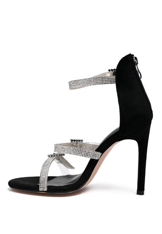 INES BLING STRAP HIGH HEEL SANDALS - OB Fashions