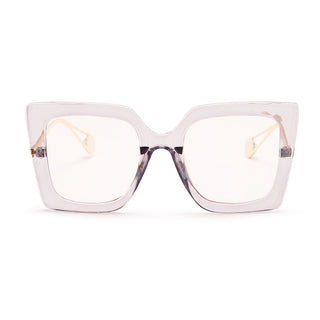 Vintage Glasses Women Men Square Clear Glasses Optical Eyeglasses Frame Transparent Lens Spectacle Frame NOT Anti Blue Light - OB Fashions